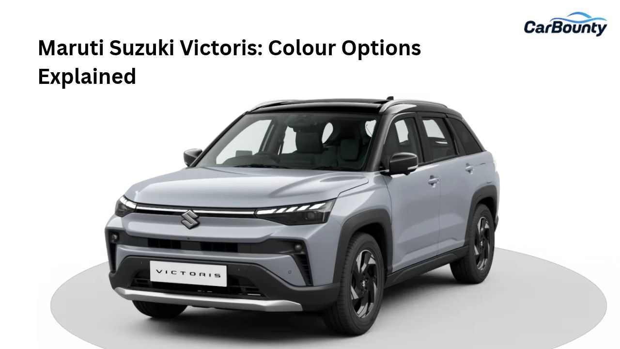 Maruti Suzuki Victoris: Colour Options Explained